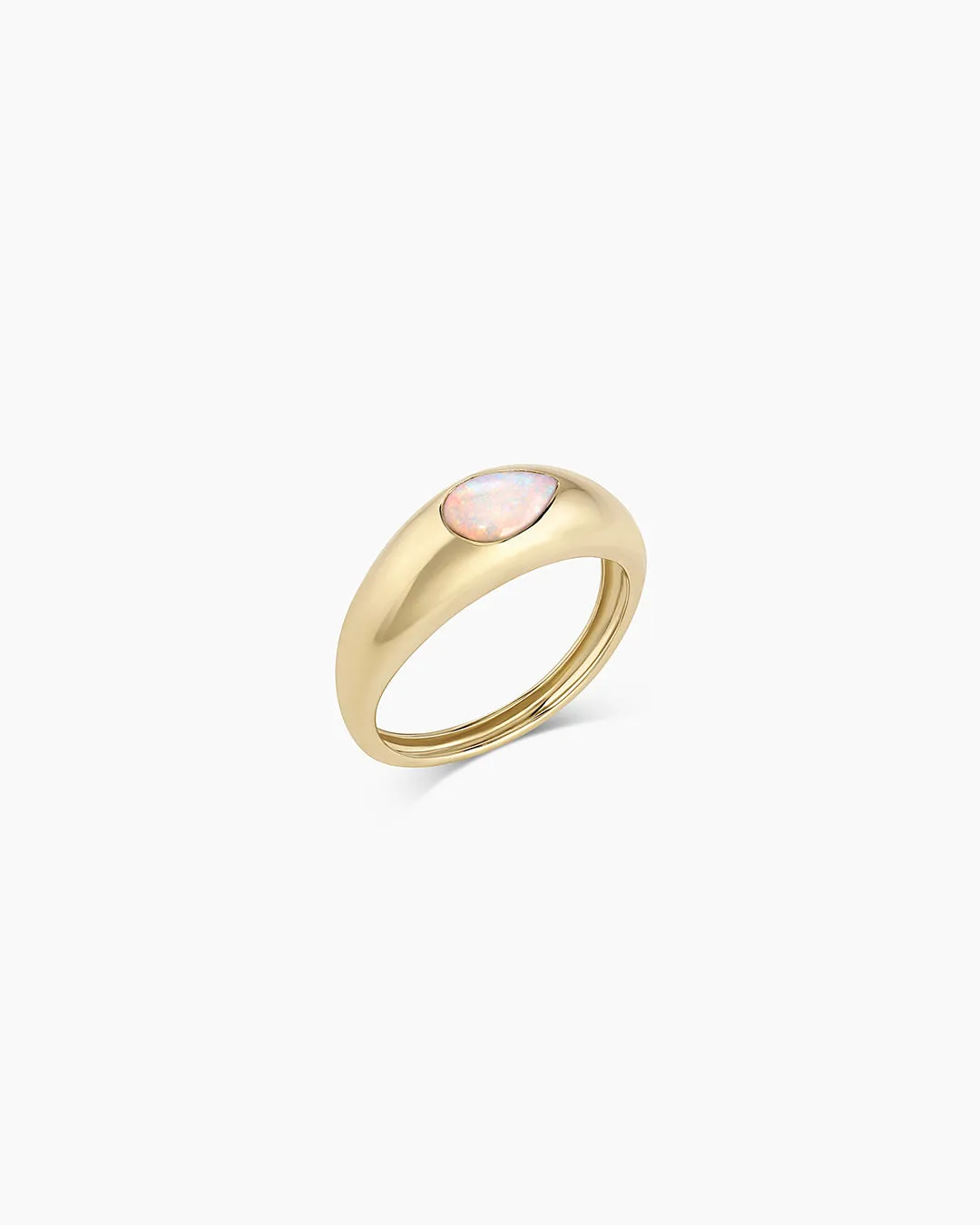 14k Gold Opal Lou Ring