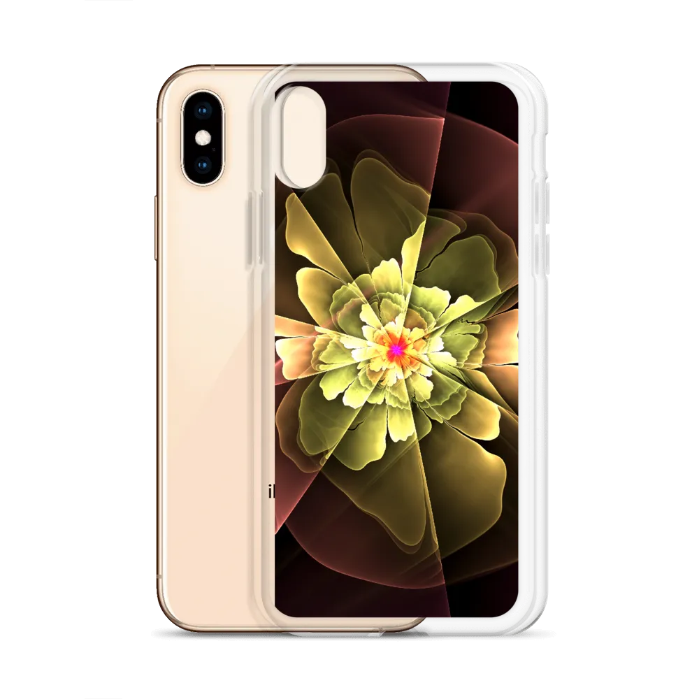 Abstract Flower 04 iPhone Case