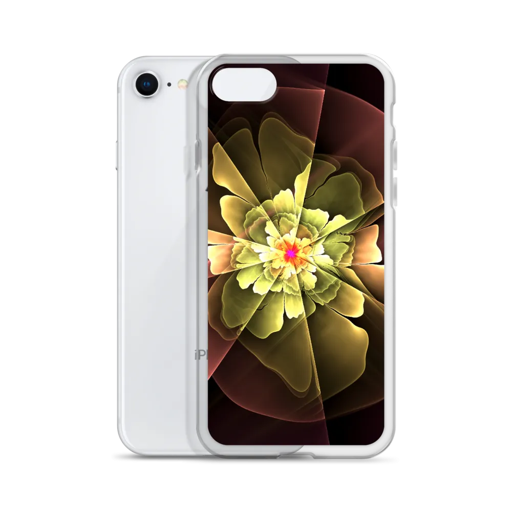 Abstract Flower 04 iPhone Case