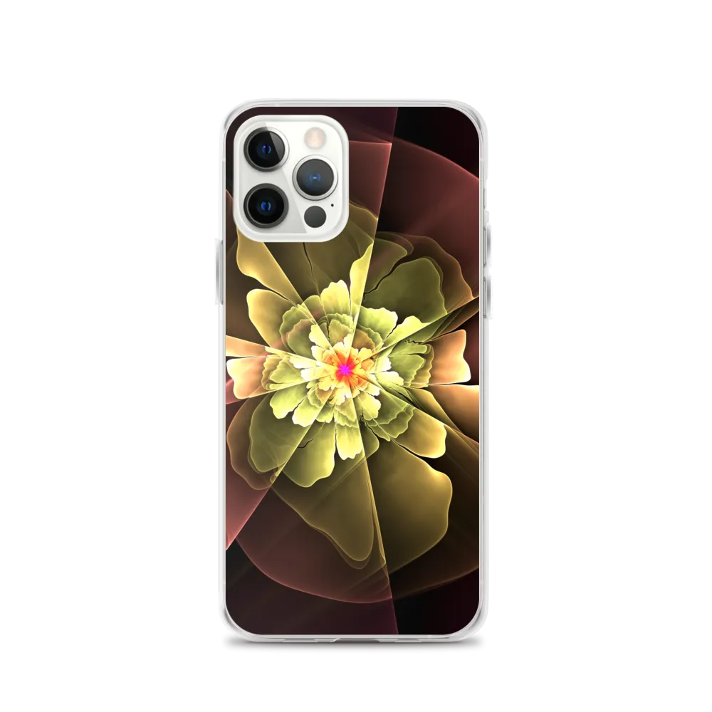 Abstract Flower 04 iPhone Case