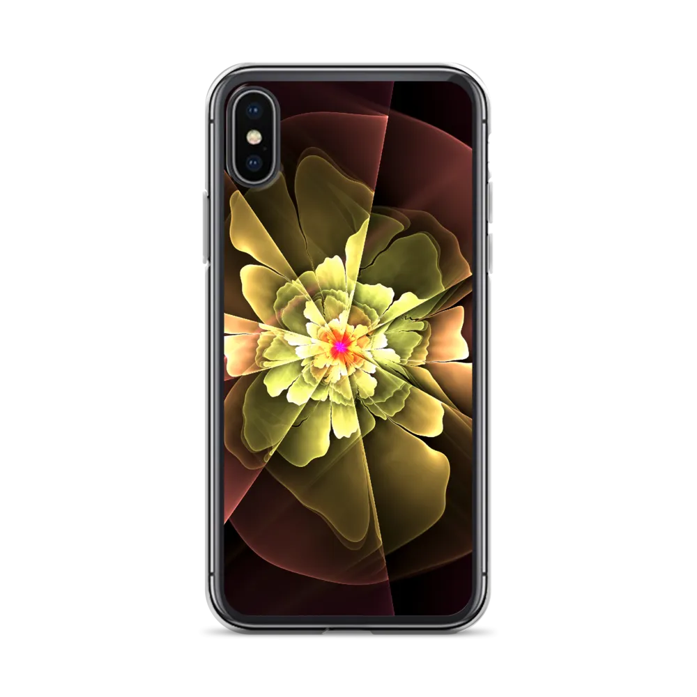 Abstract Flower 04 iPhone Case