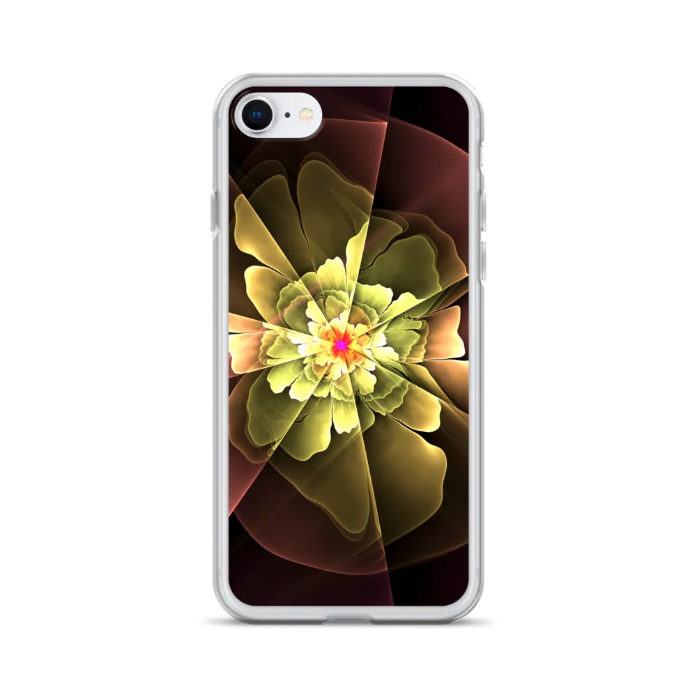 Abstract Flower 04 iPhone Case