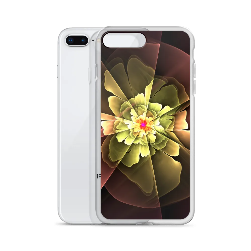 Abstract Flower 04 iPhone Case