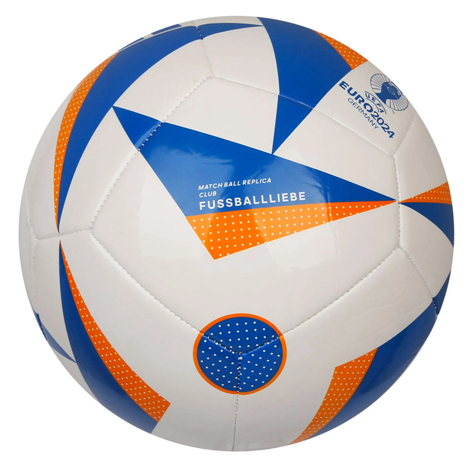 adidas UEFA Euro 2024 Club Ball White/Yellow