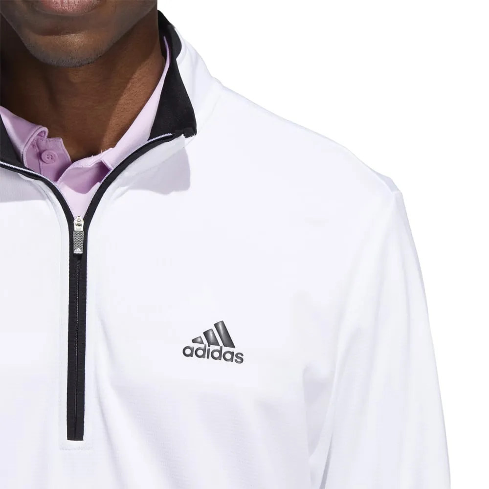 adidas UPF Lightweight 1/4 Zip Golf Pullover HM8263