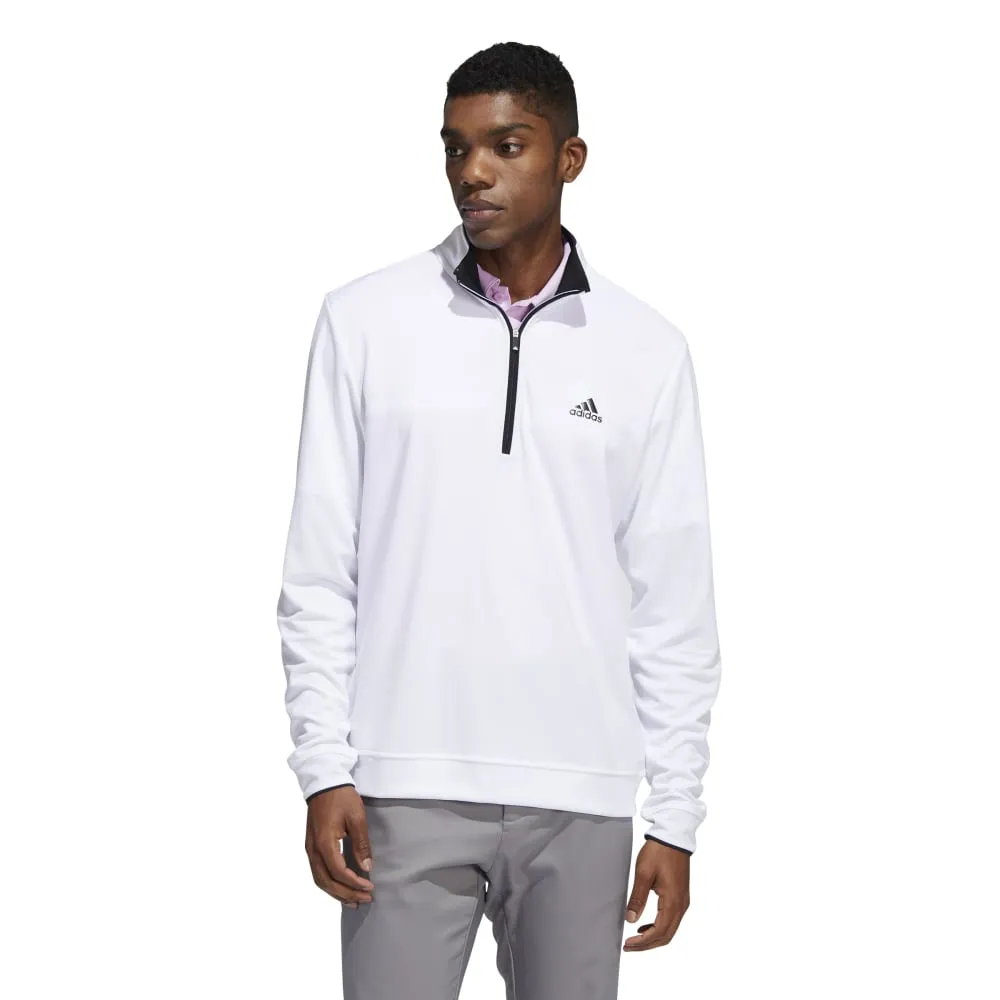 adidas UPF Lightweight 1/4 Zip Golf Pullover HM8263