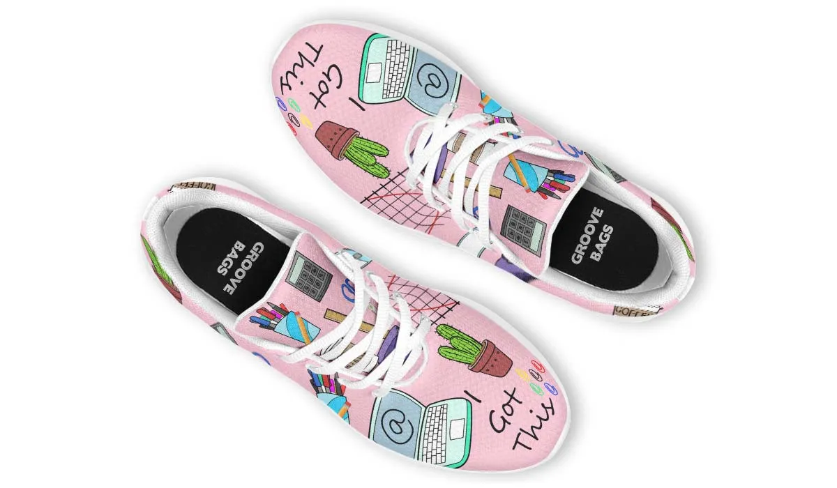 Administrative Assistant Pattern Sneakers