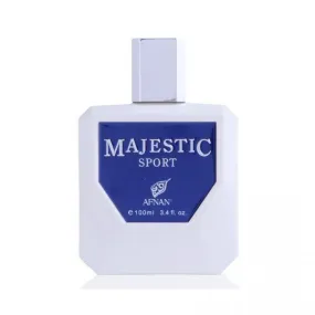 Afnan Majestic Sport for Men and Women Eau De Parfum, 3x100ml