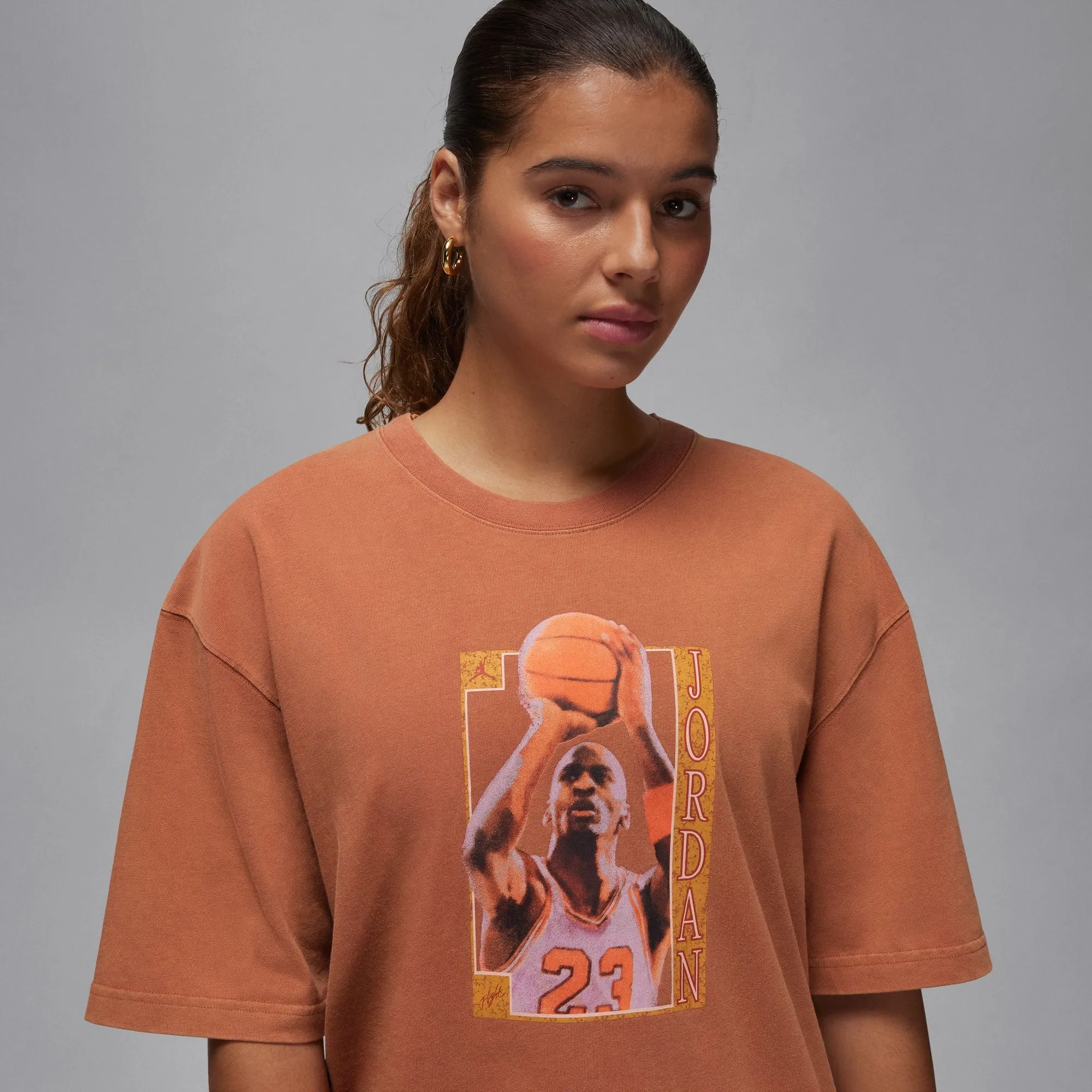 Air Jordan Womens Oversized Graphic SS Tee