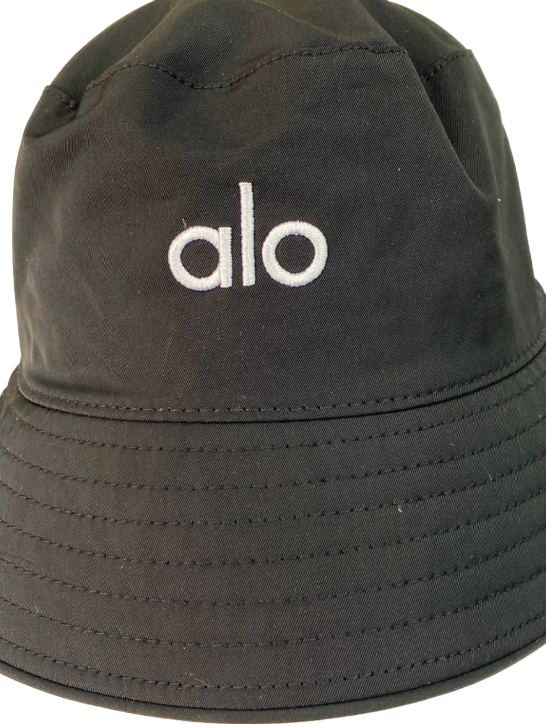 Alo Yoga Black Fundamental Bucket Hat S/M