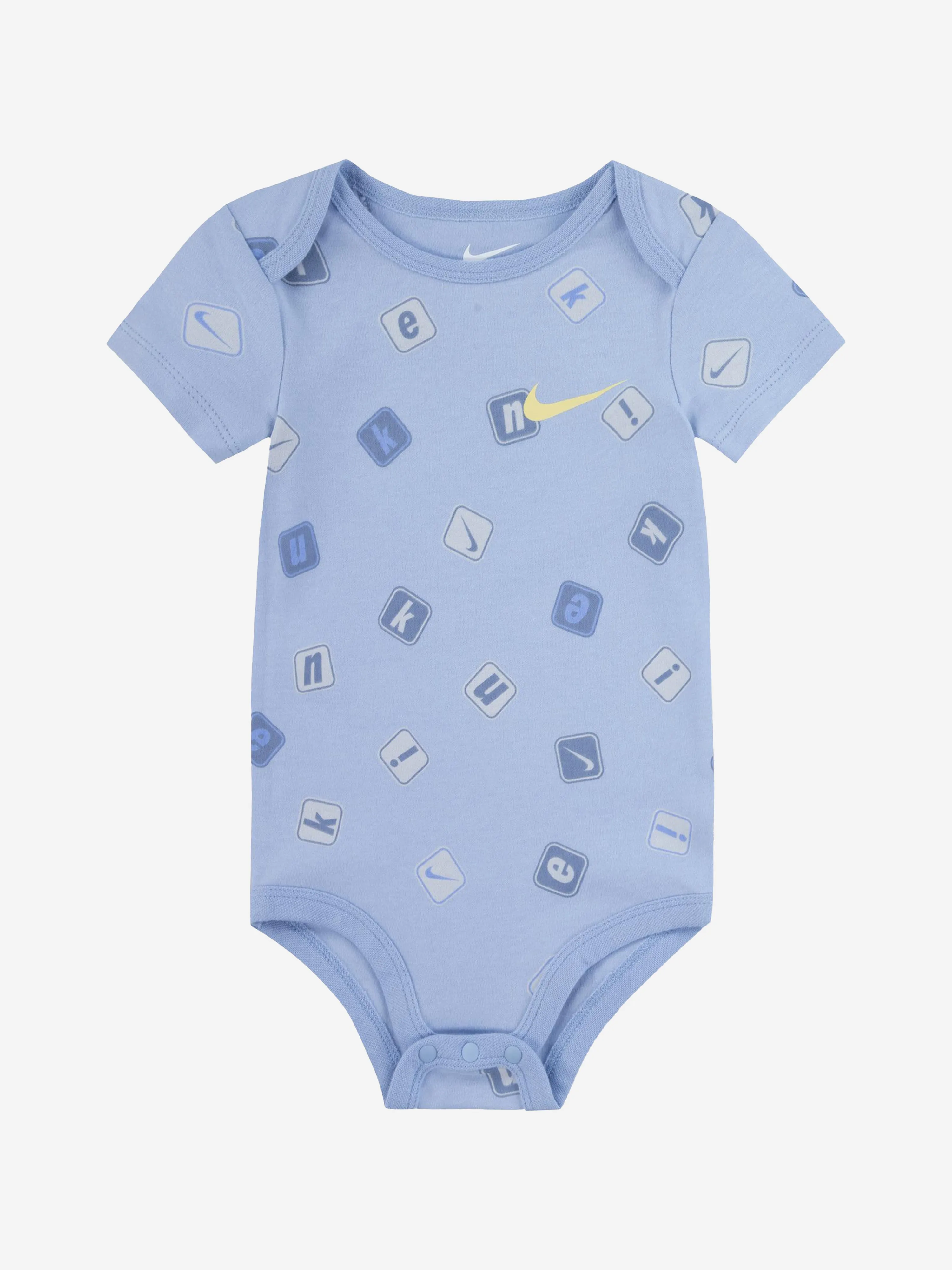 Baby Boys AOP Bodysuit And Leggings Set in Blue