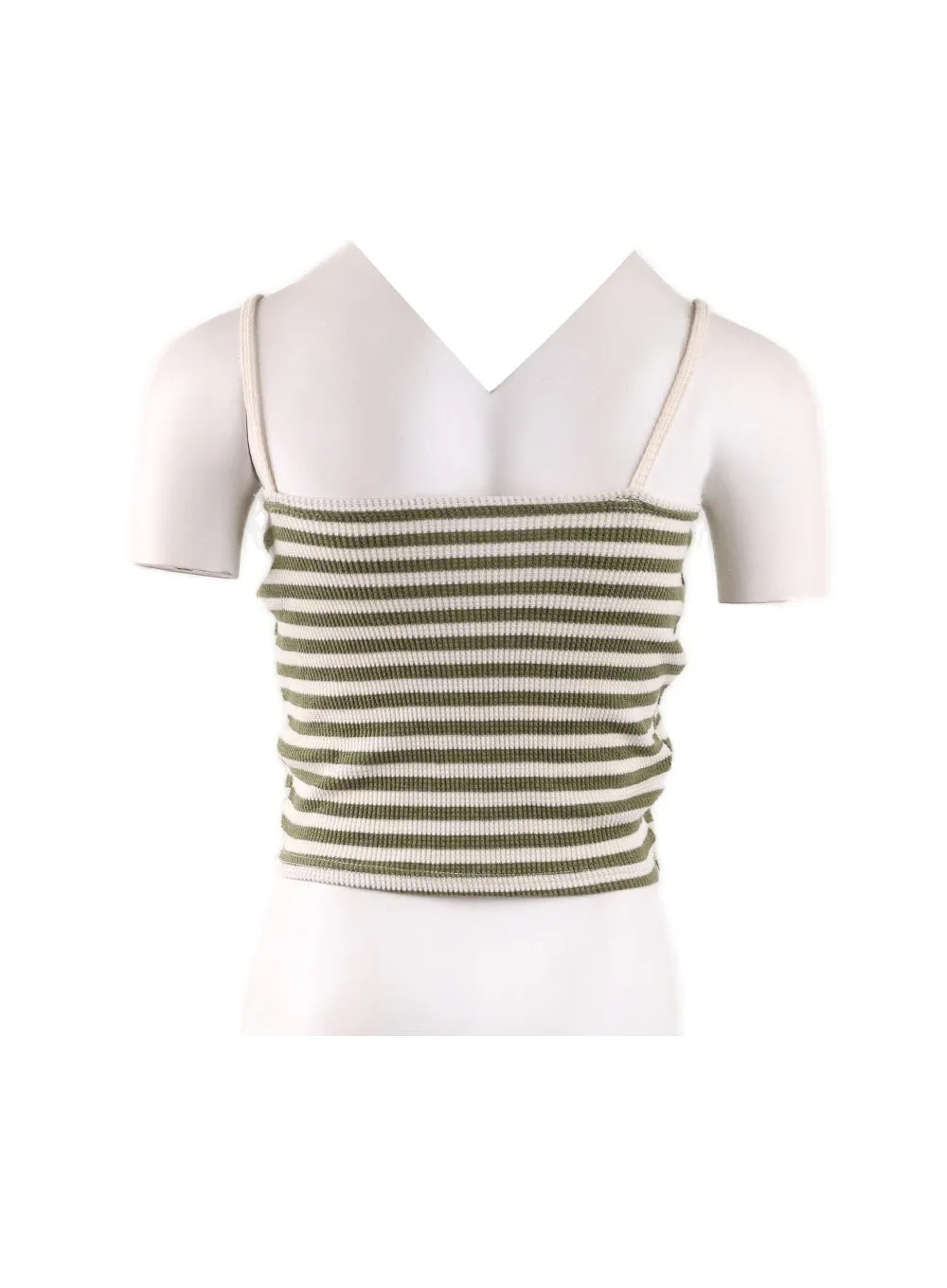 Basic Striped Tank Cami Top IF408