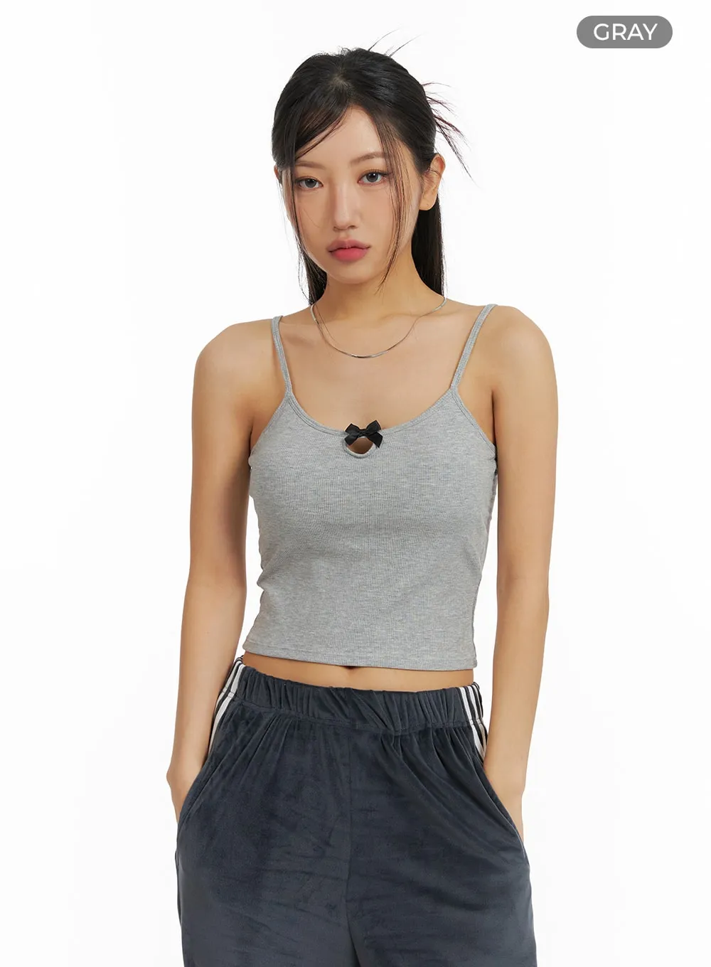 Basic U-Neck Tank Top CF427