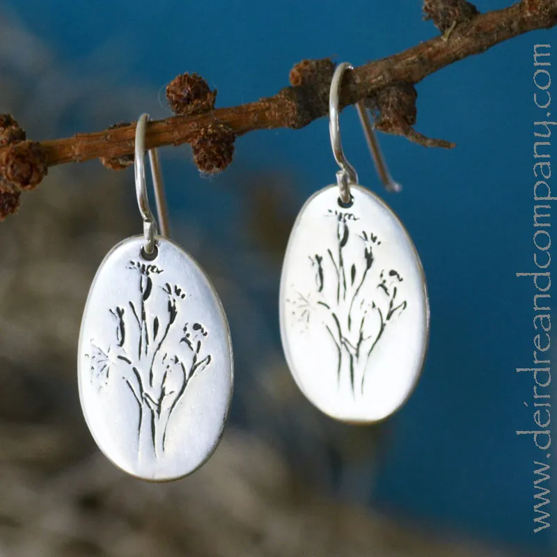 Bouquet of Wildflowers Earrings