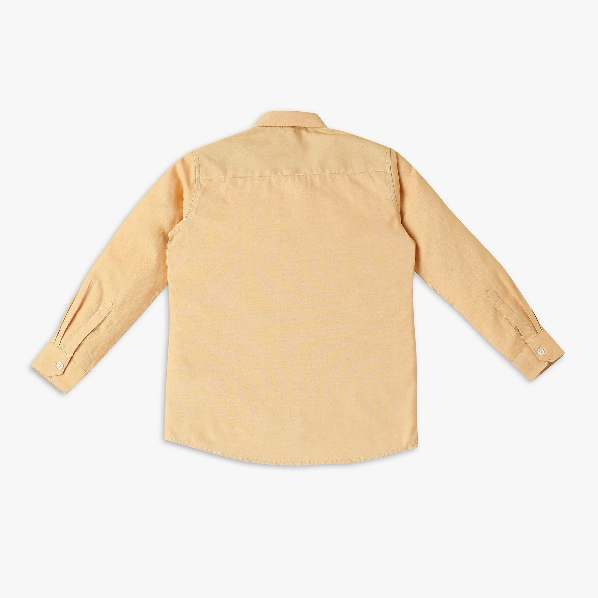 Boy's Regular Fit Solid Shirt