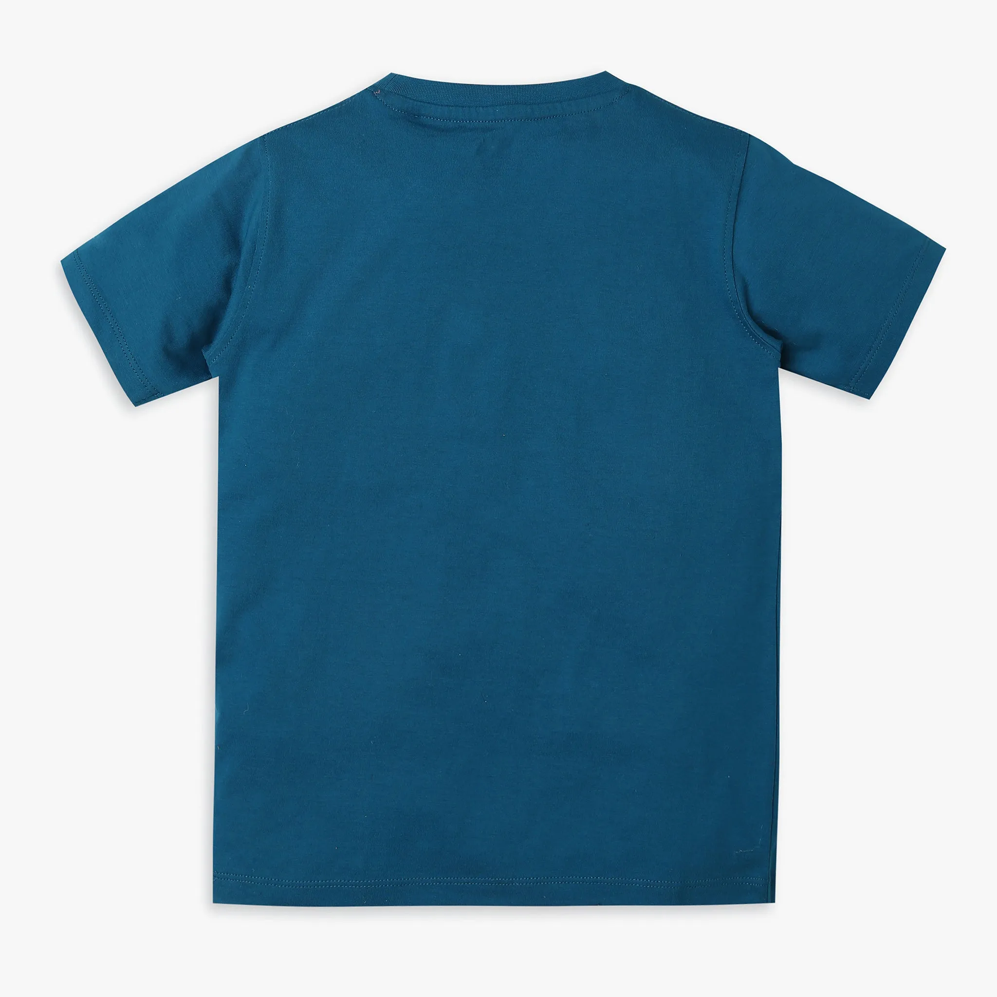 Boy's Regular Fit Solid T-Shirt