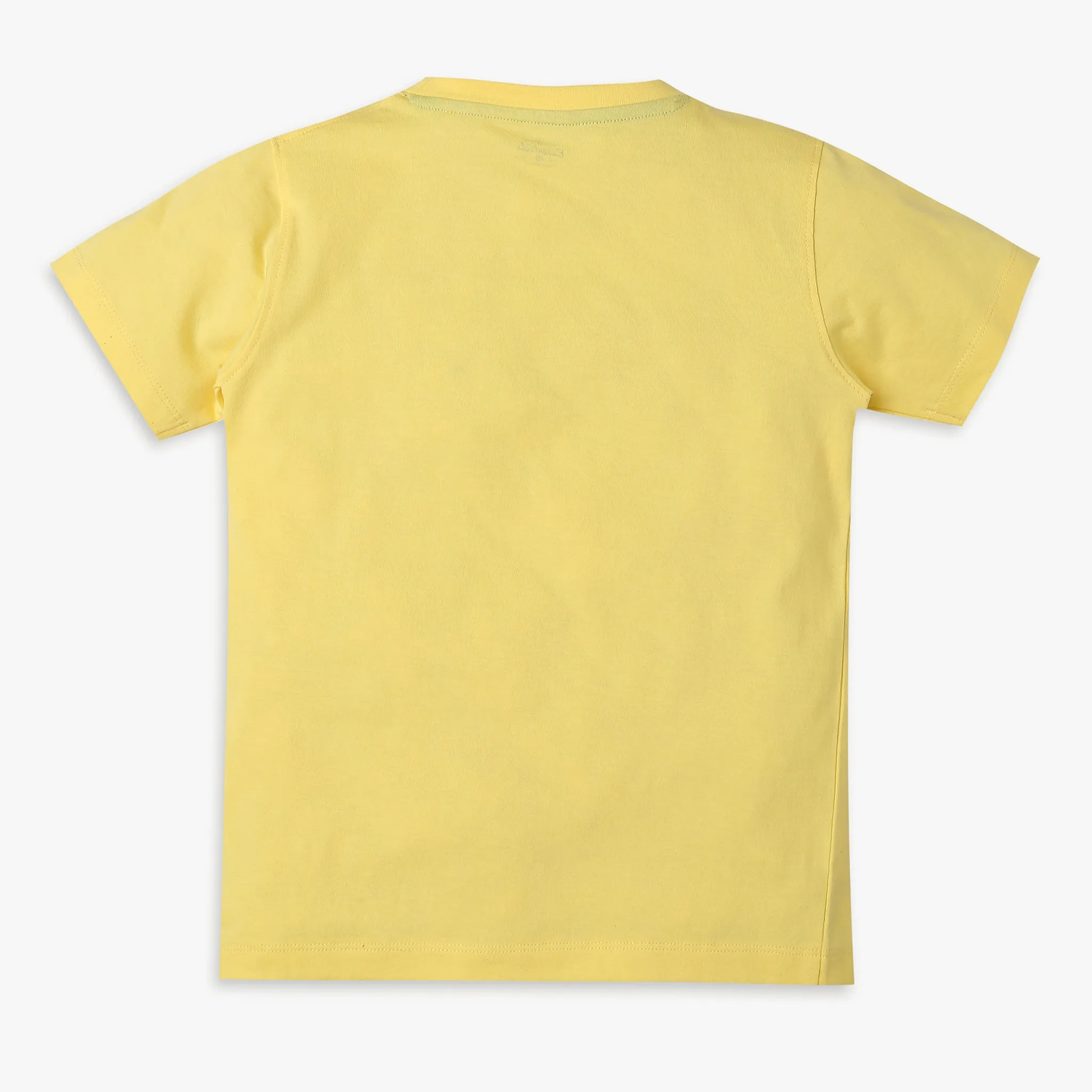 Boy's Regular Fit Solid T-Shirt