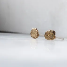 Brass Organic Studs