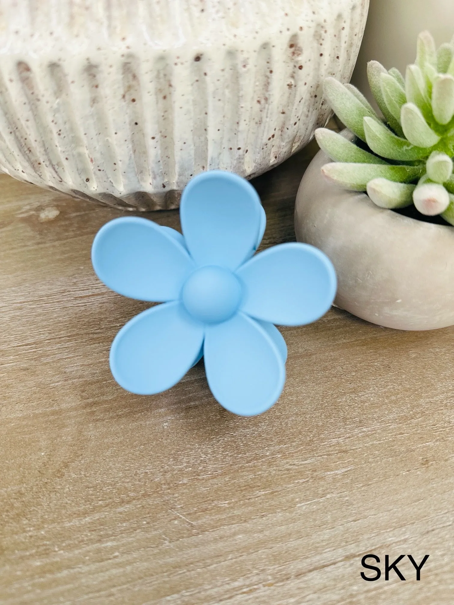 Bright Flower Hair Clip-Multiple Colors!