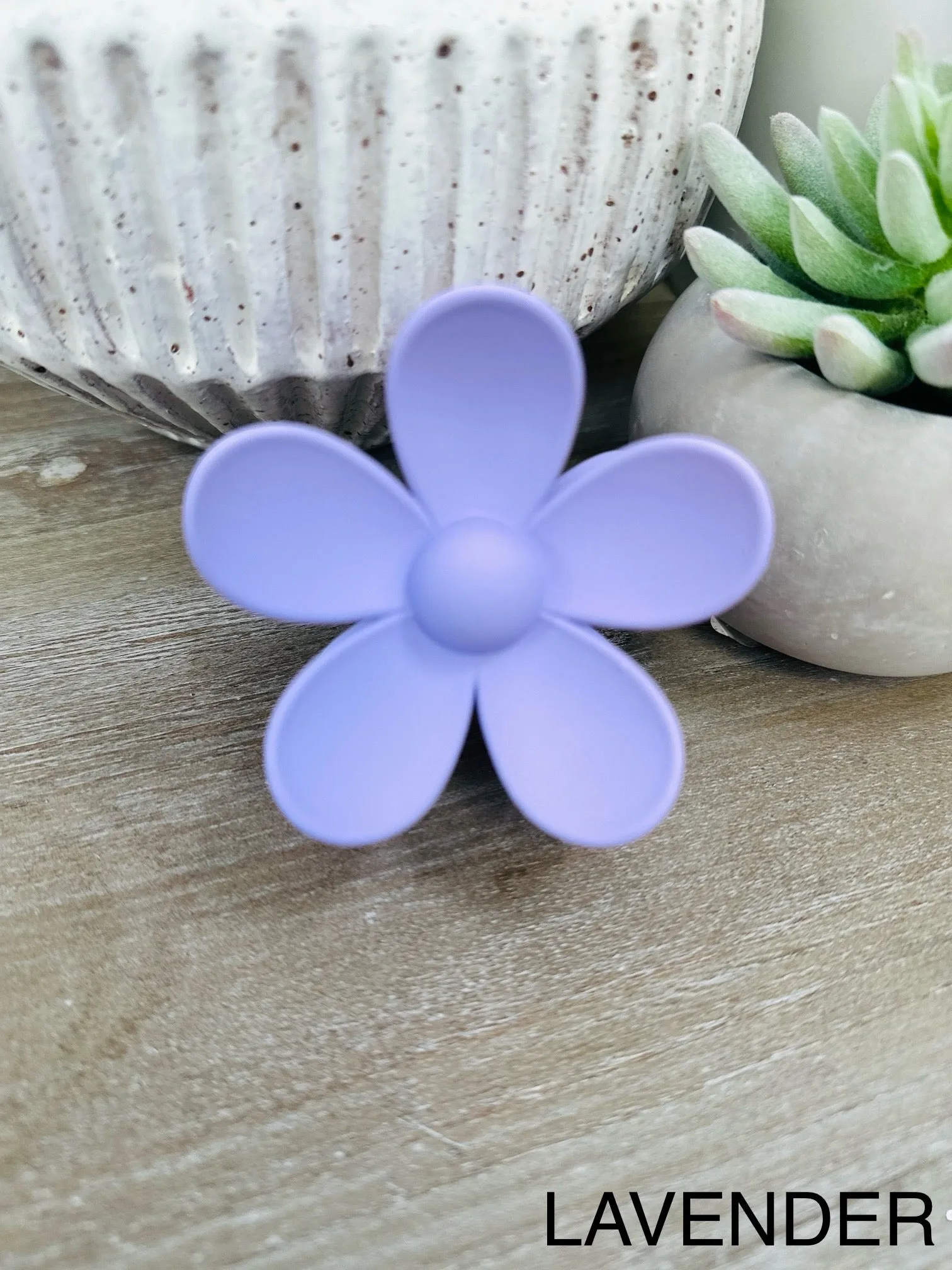 Bright Flower Hair Clip-Multiple Colors!