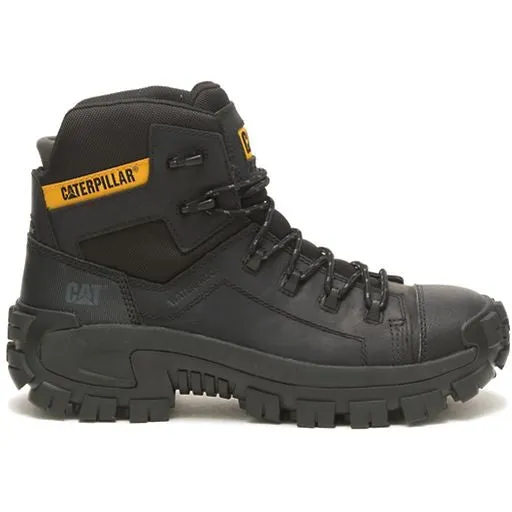 CAT Men's Invader Comp Toe Waterproof Hiker Work Boot -Black- P91542