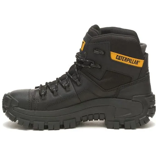 CAT Men's Invader Comp Toe Waterproof Hiker Work Boot -Black- P91542