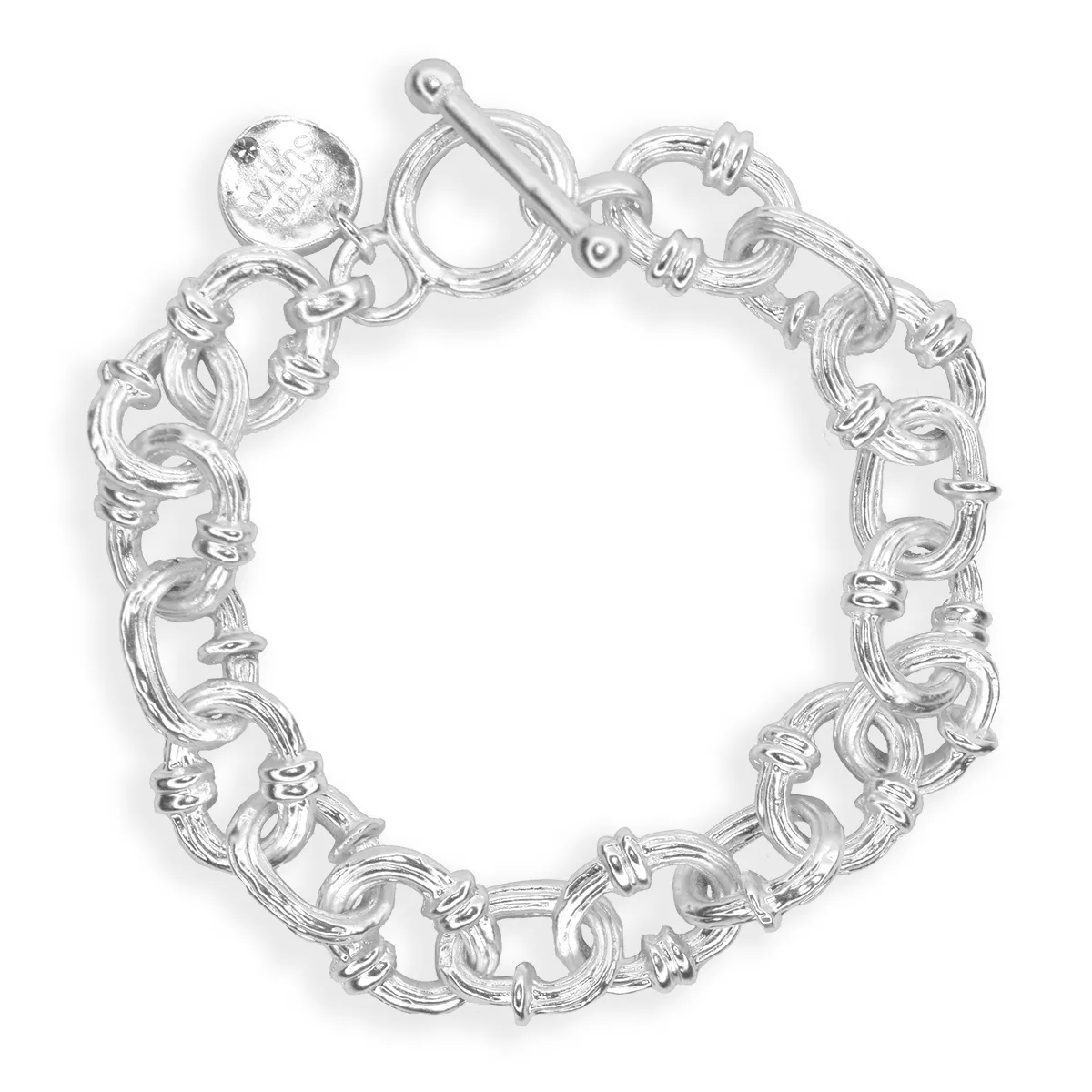 Chunky chain layering bracelet