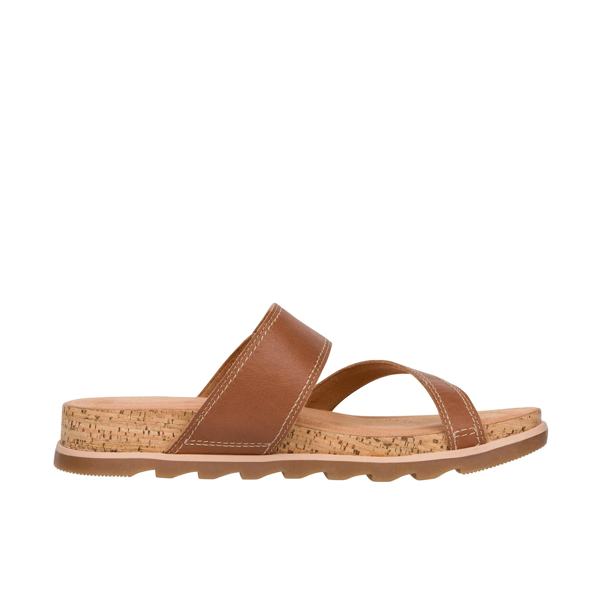 Clarks Womens Yacht Beach Tan Leather