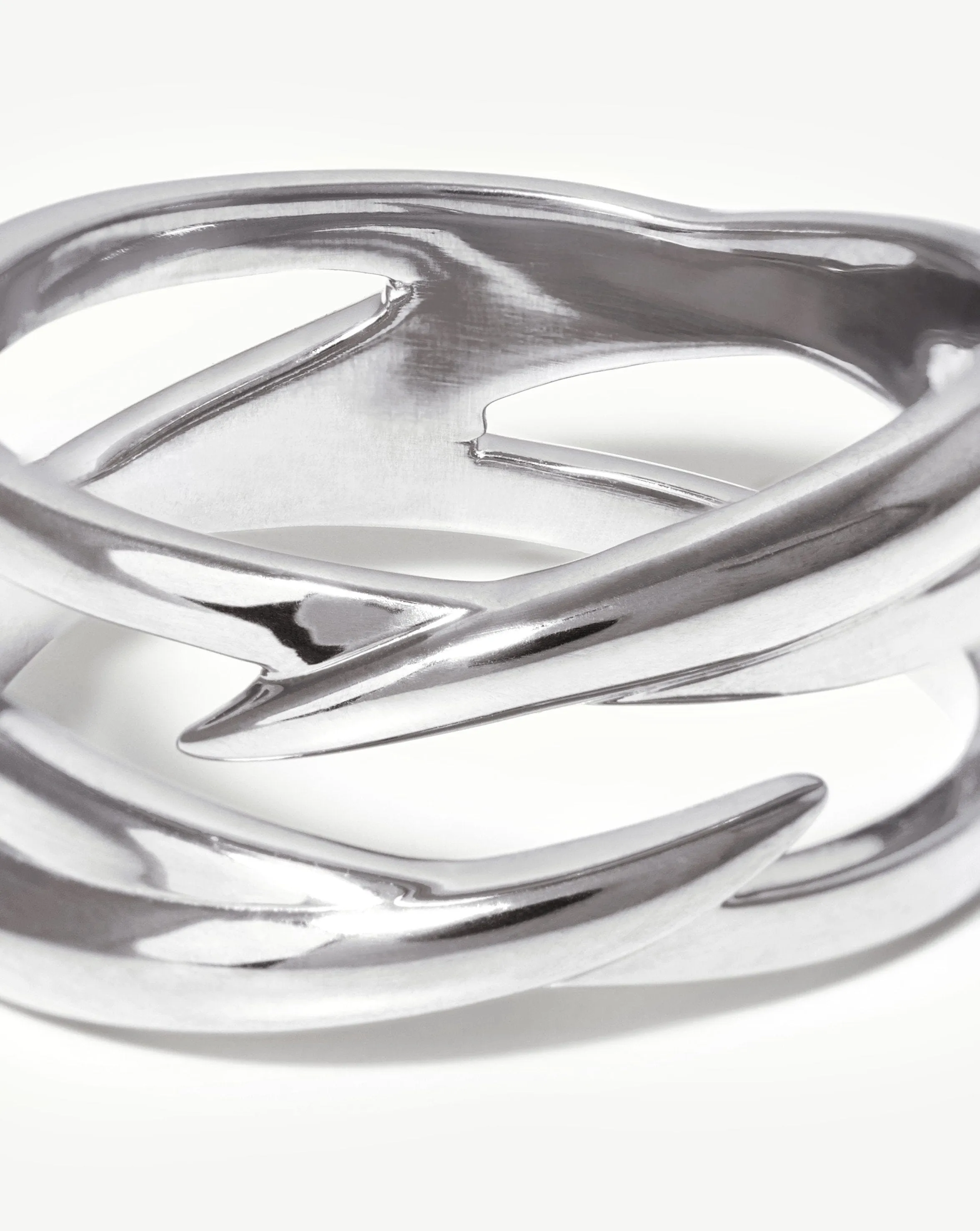 Claw Entwine Ring | Sterling Silver