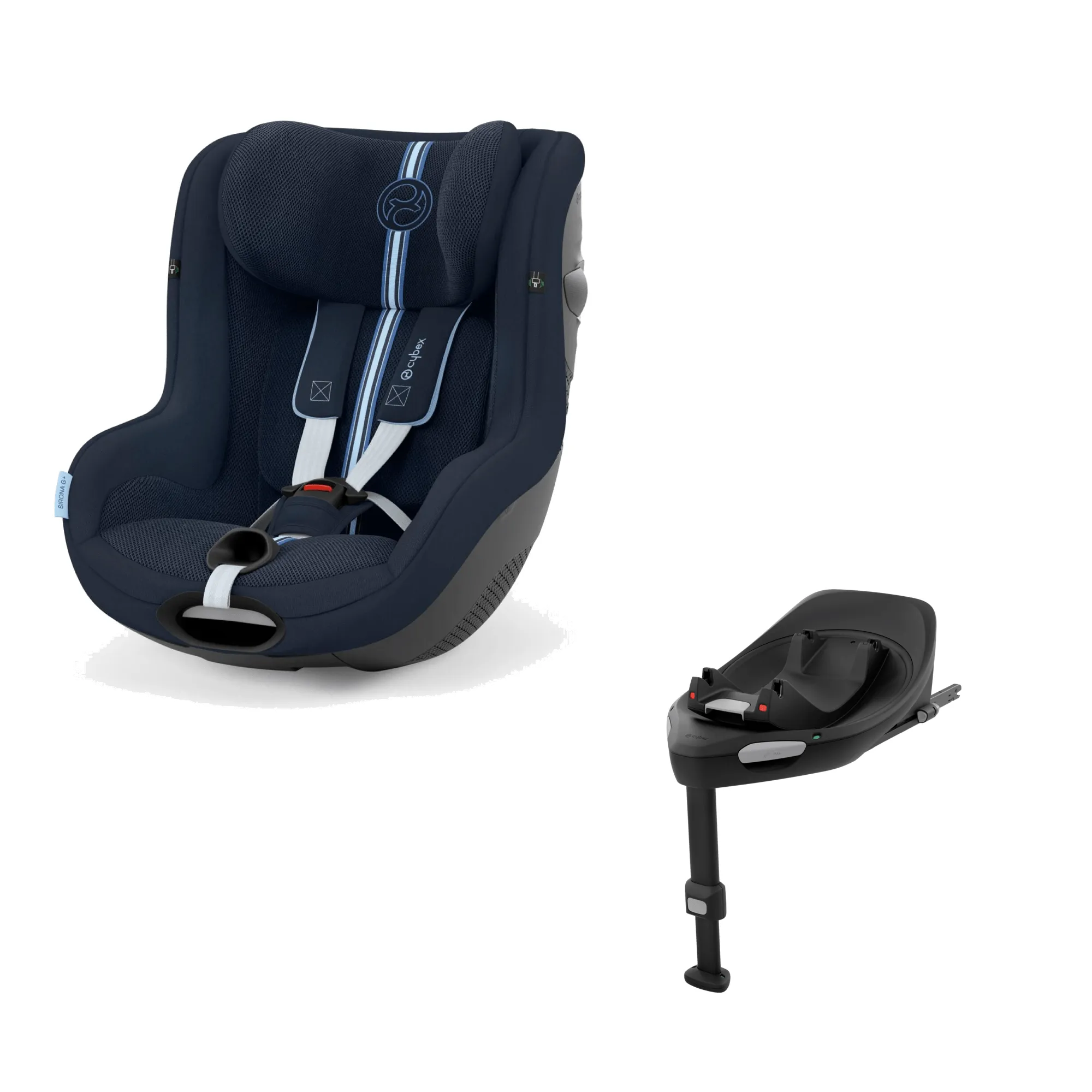 Cybex Sirona G i-Size PLUS Car Seat and Base - Ocean Blue