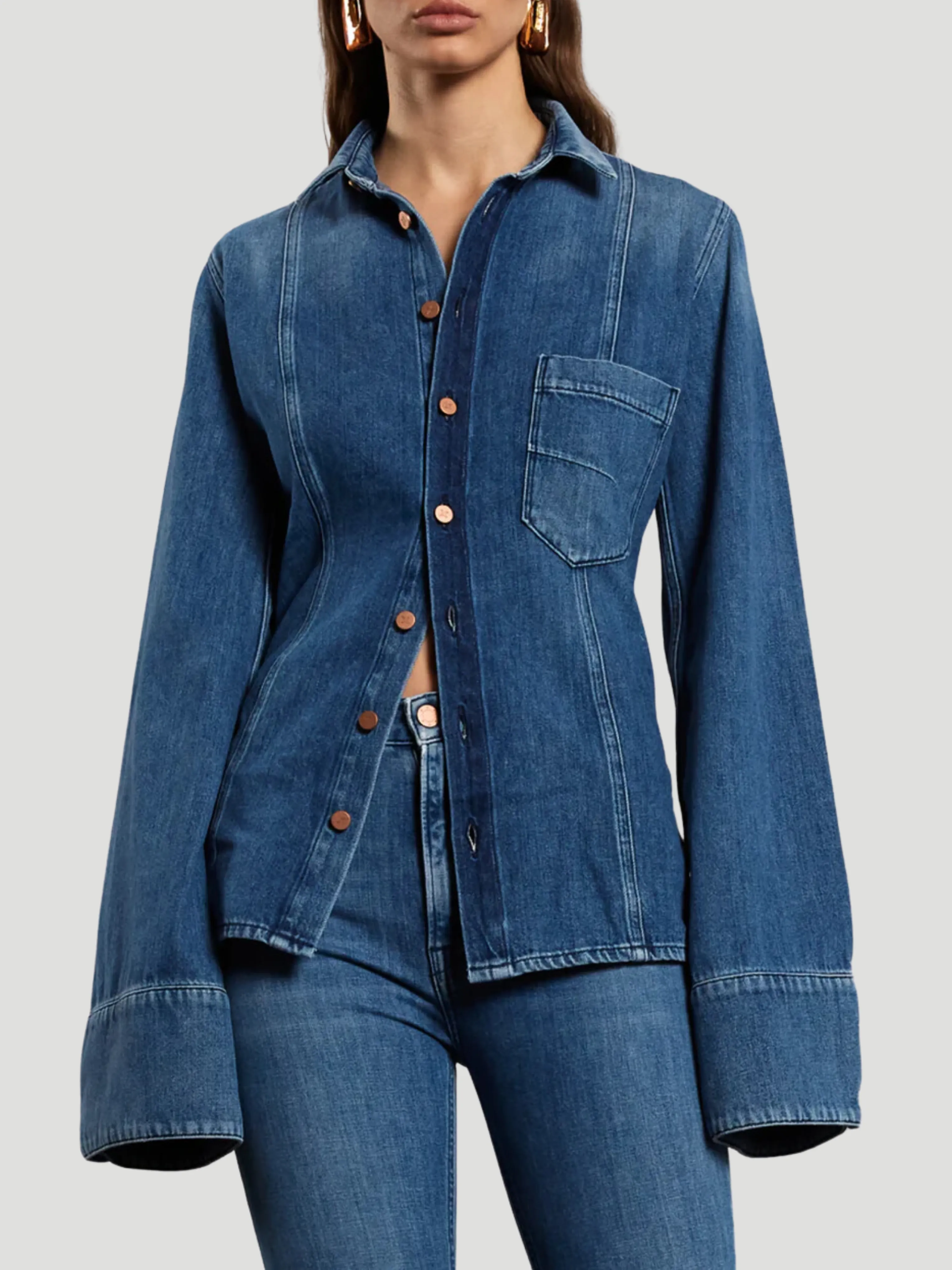 Deep Blue Wash Marina Slim Jacket