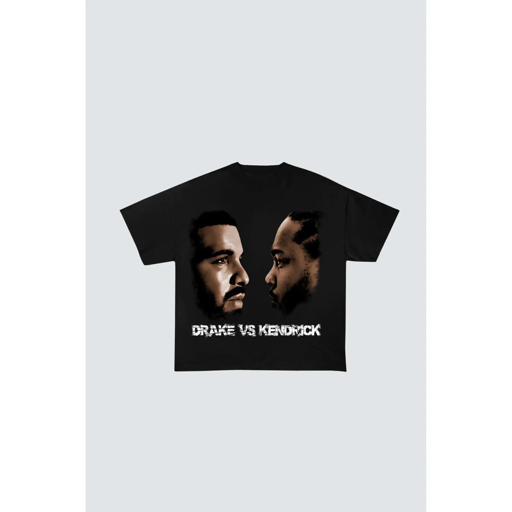 Drake vs Kendrick Graphic T-Shirt 'Black'