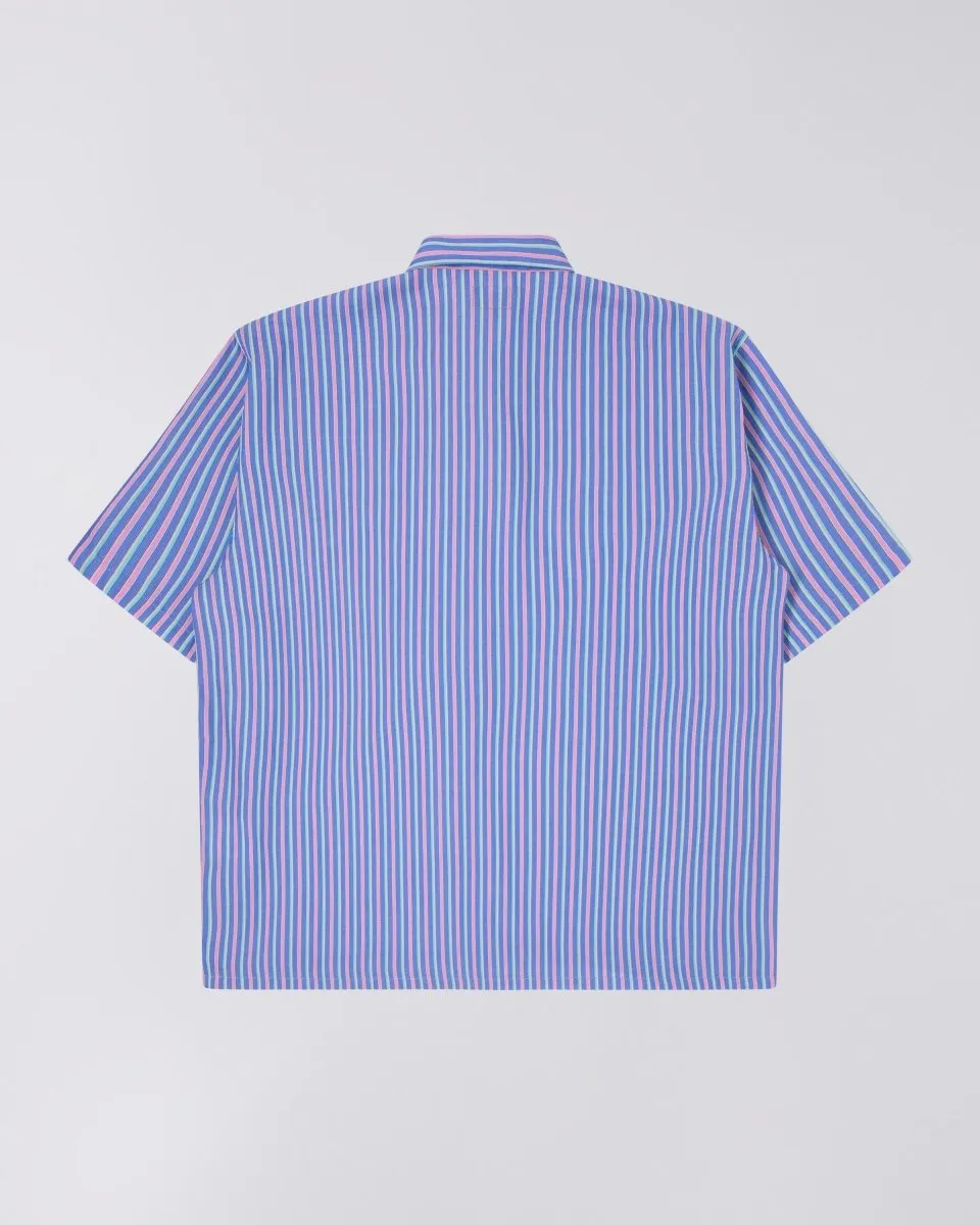 Edwin TOLEDO shirt SS - NAVY / PINK