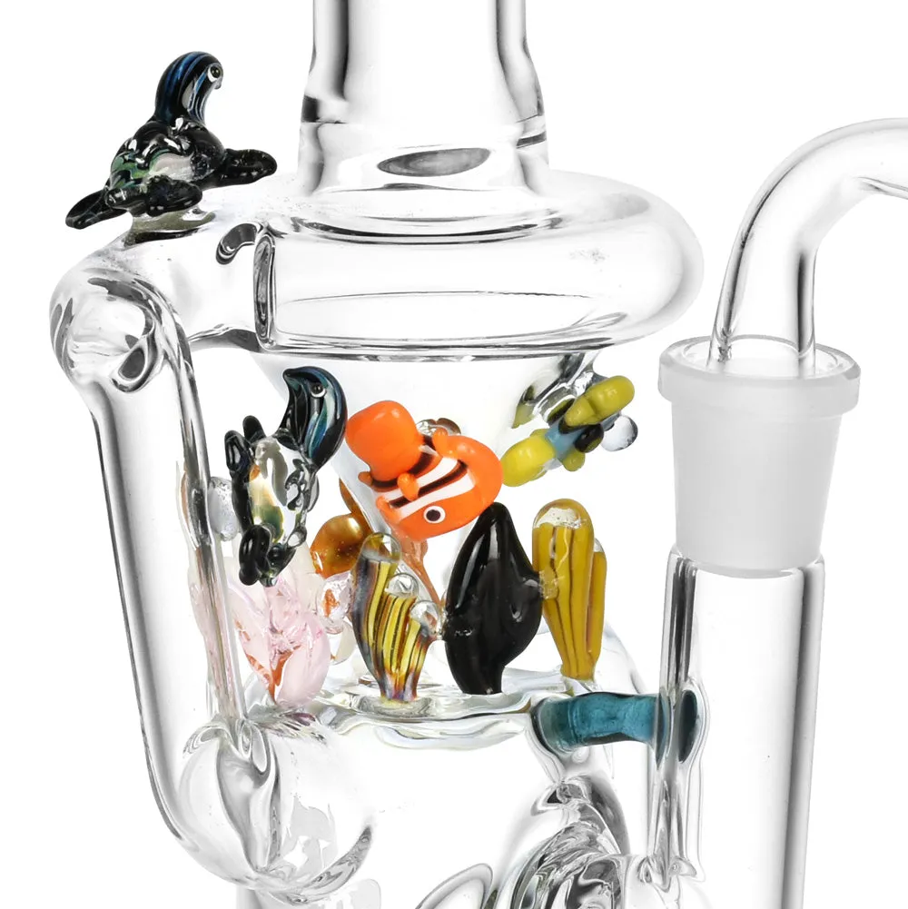 Empire Glassworks Mini Recycler Dab Rig - Under the Sea