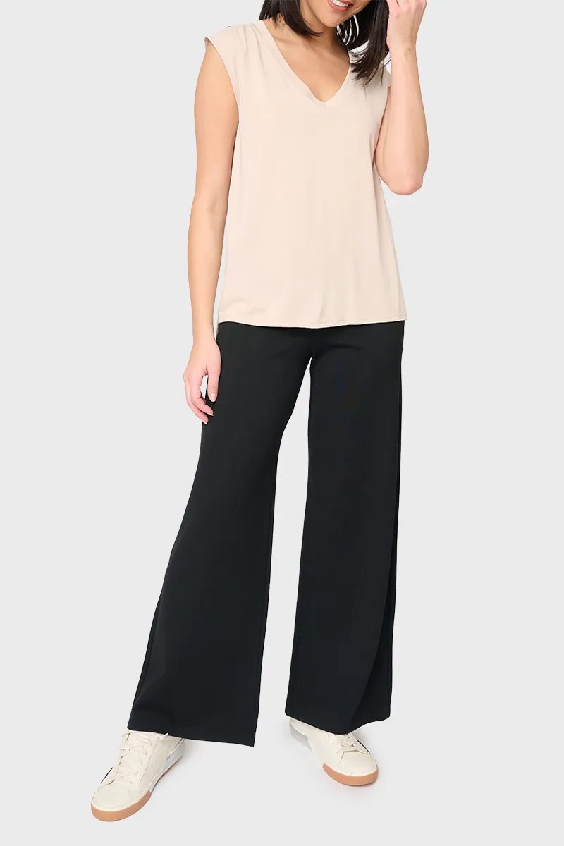 Essential Perfect Ponte Wide Leg Pant