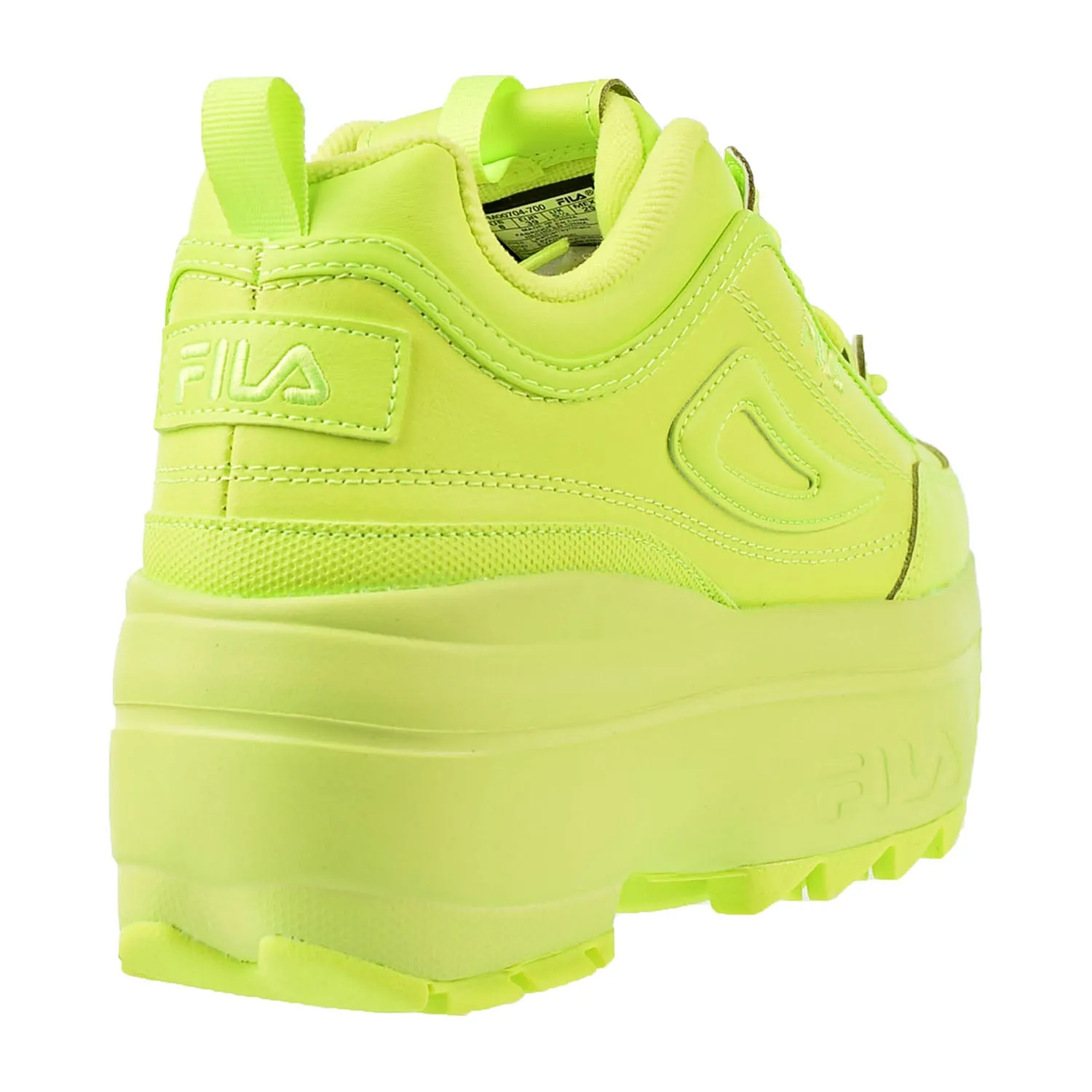 Fila Women's Disruptor II Wedges Safety Neon Green