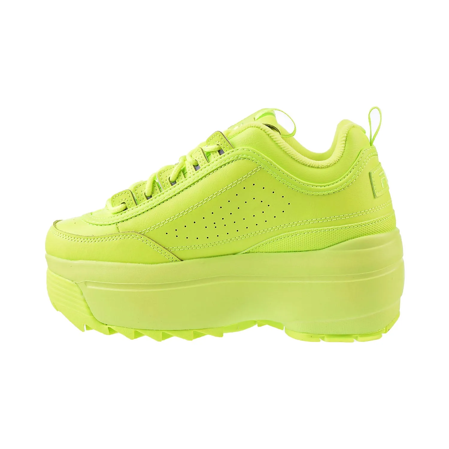 Fila Women's Disruptor II Wedges Safety Neon Green