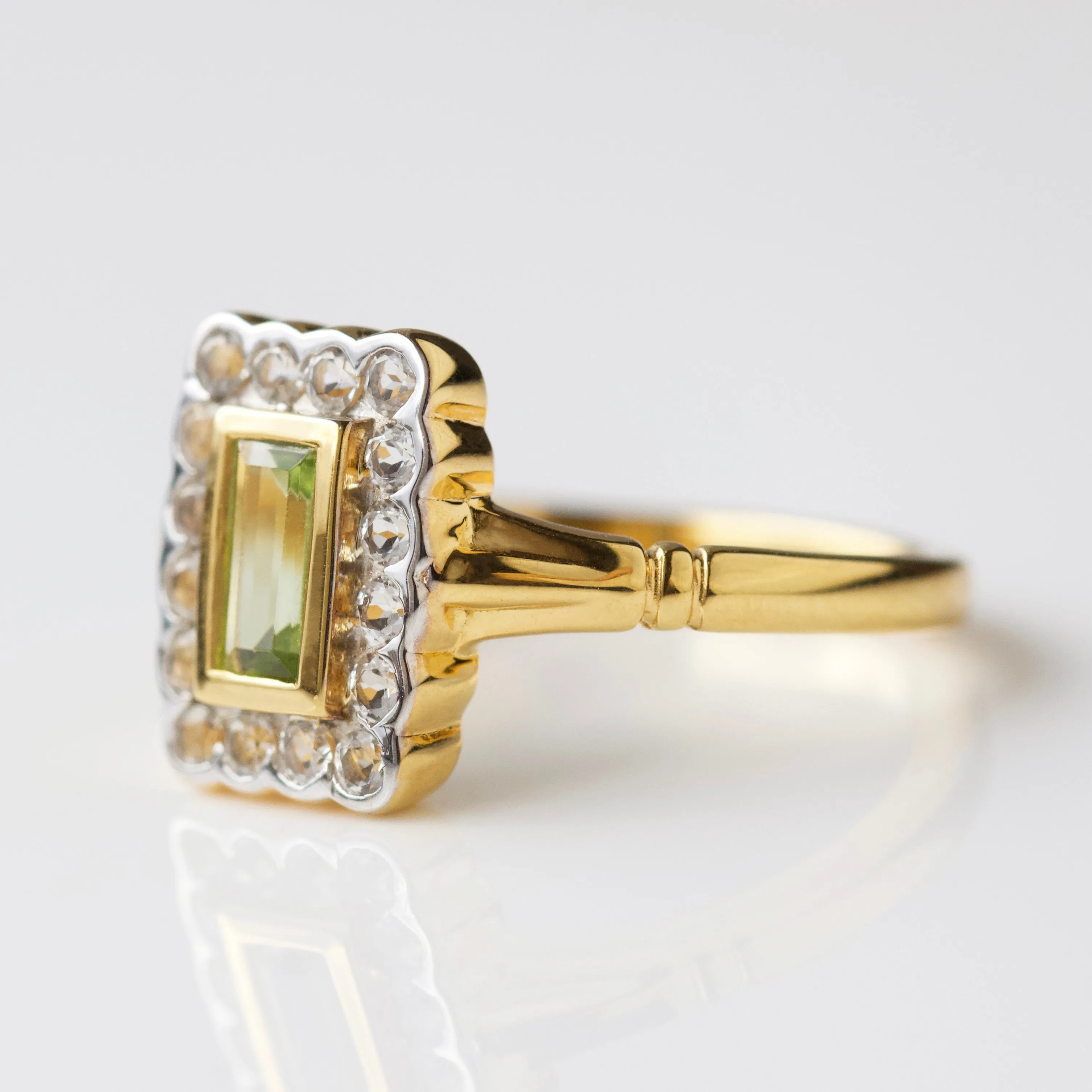 Florence Vintage Peridot Ring