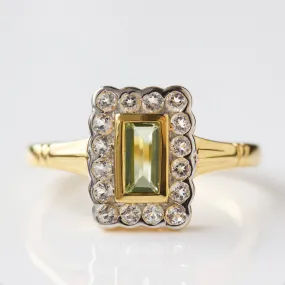 Florence Vintage Peridot Ring