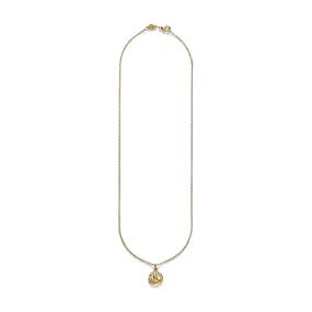 Forget Me Not Necklace, Gold