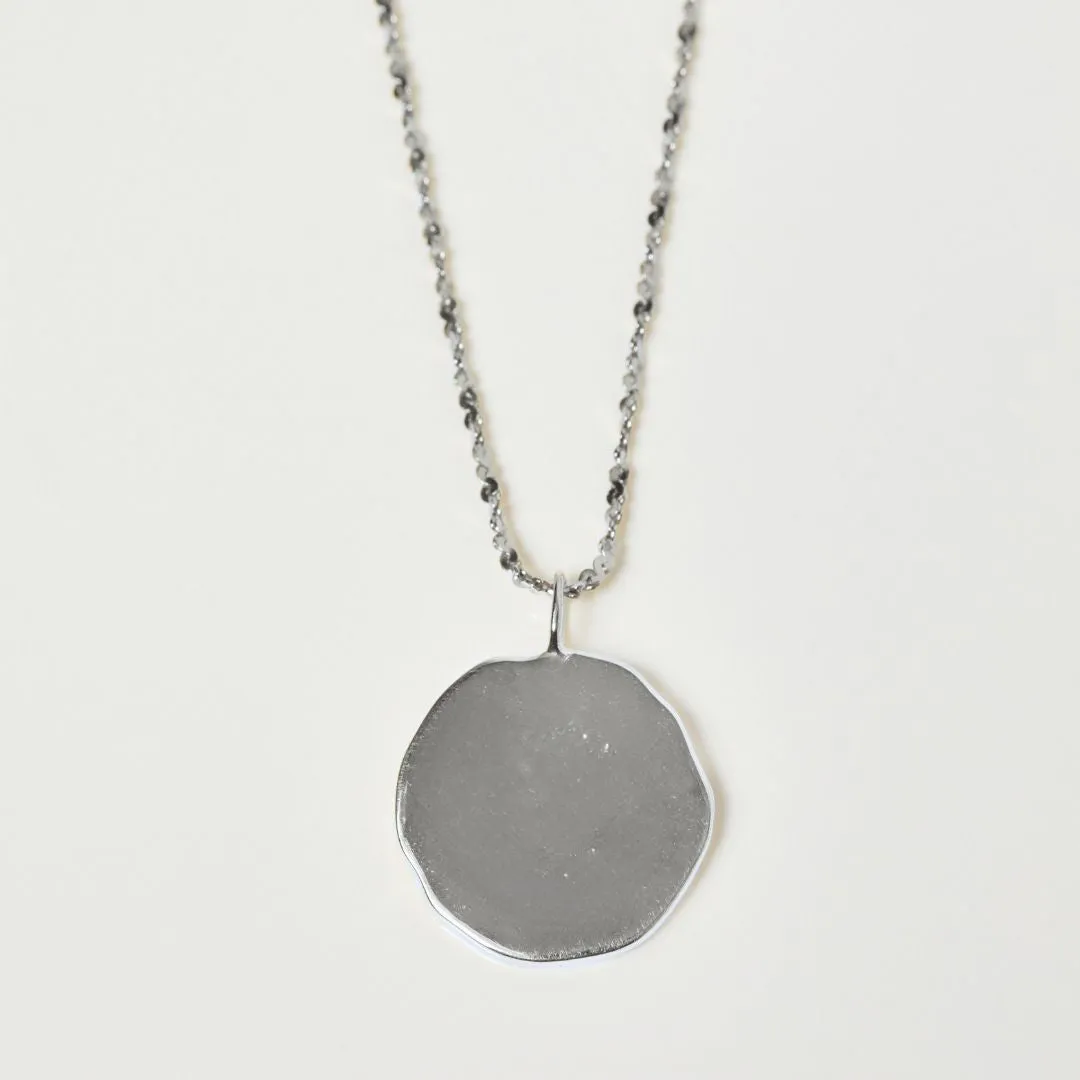 Galaxy Engravable Coin Necklace