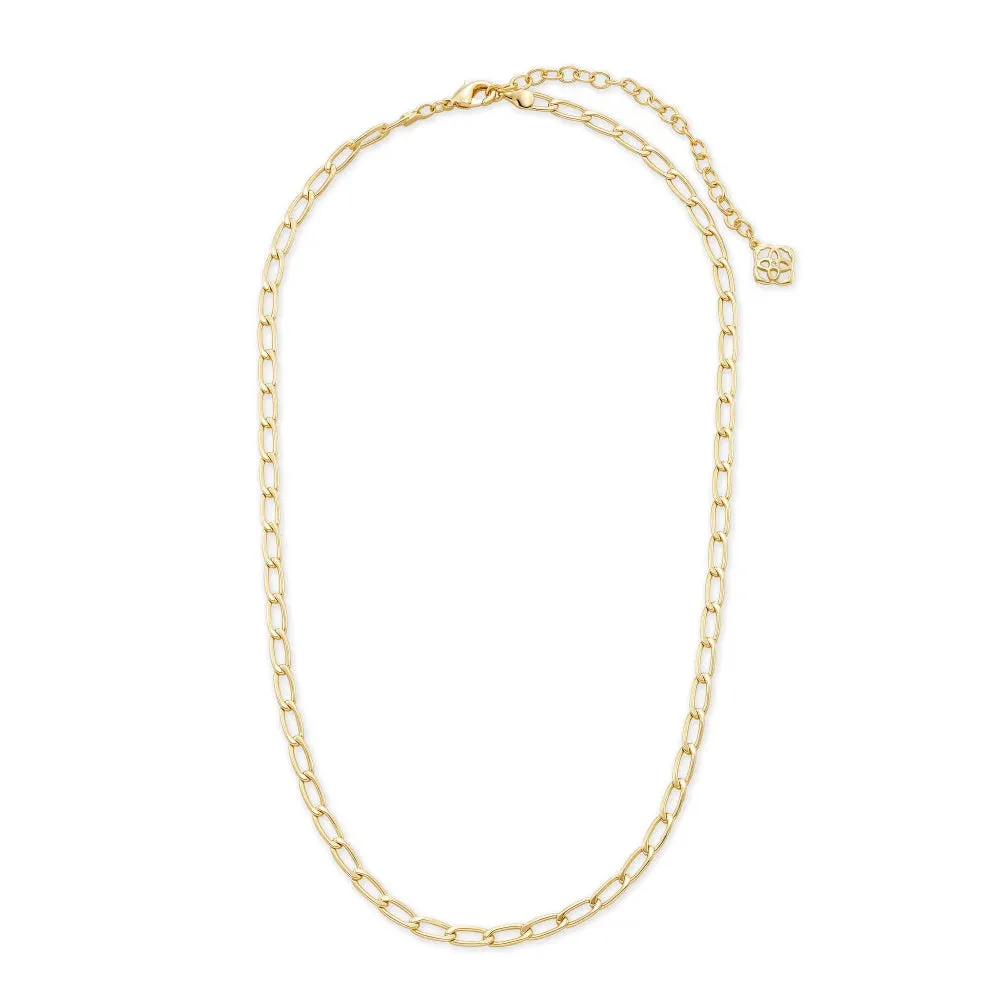 Kendra Scott Merrick Chain Necklace in Gold