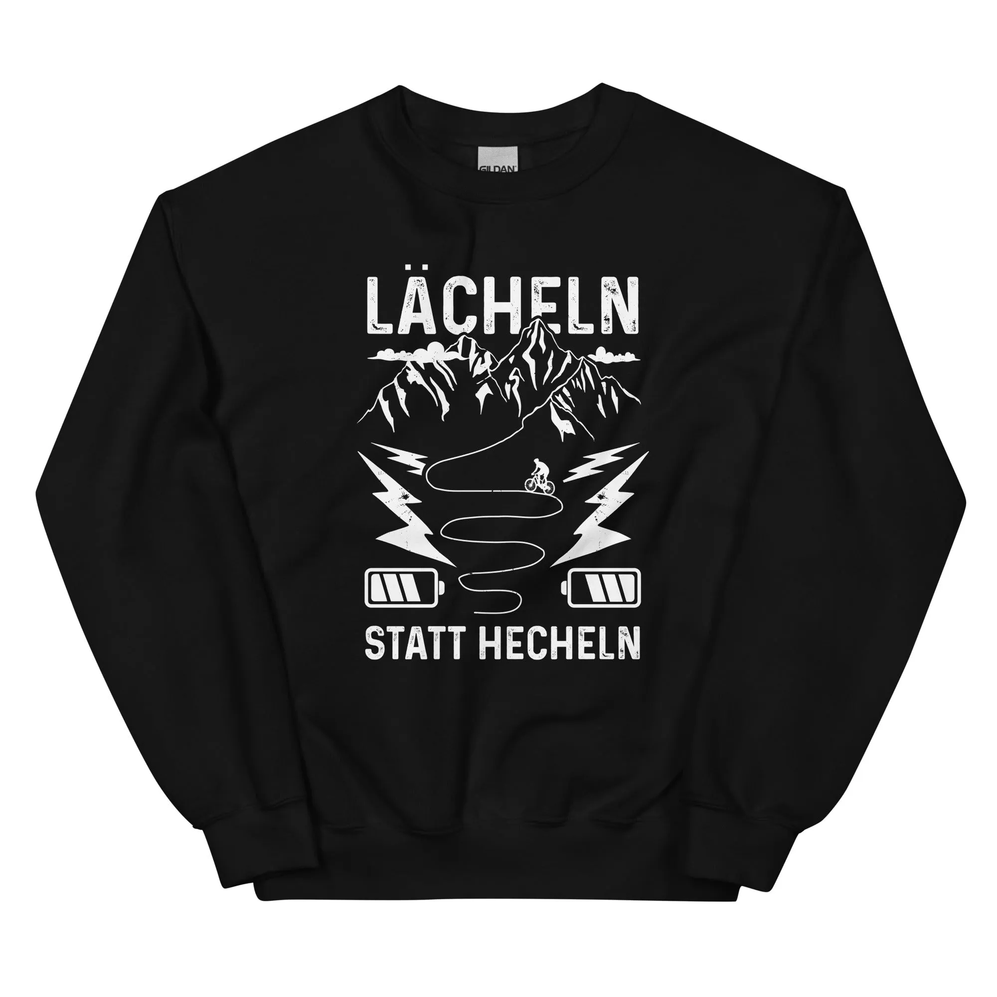 Lcheln statt hecheln - Sweatshirt (Unisex)