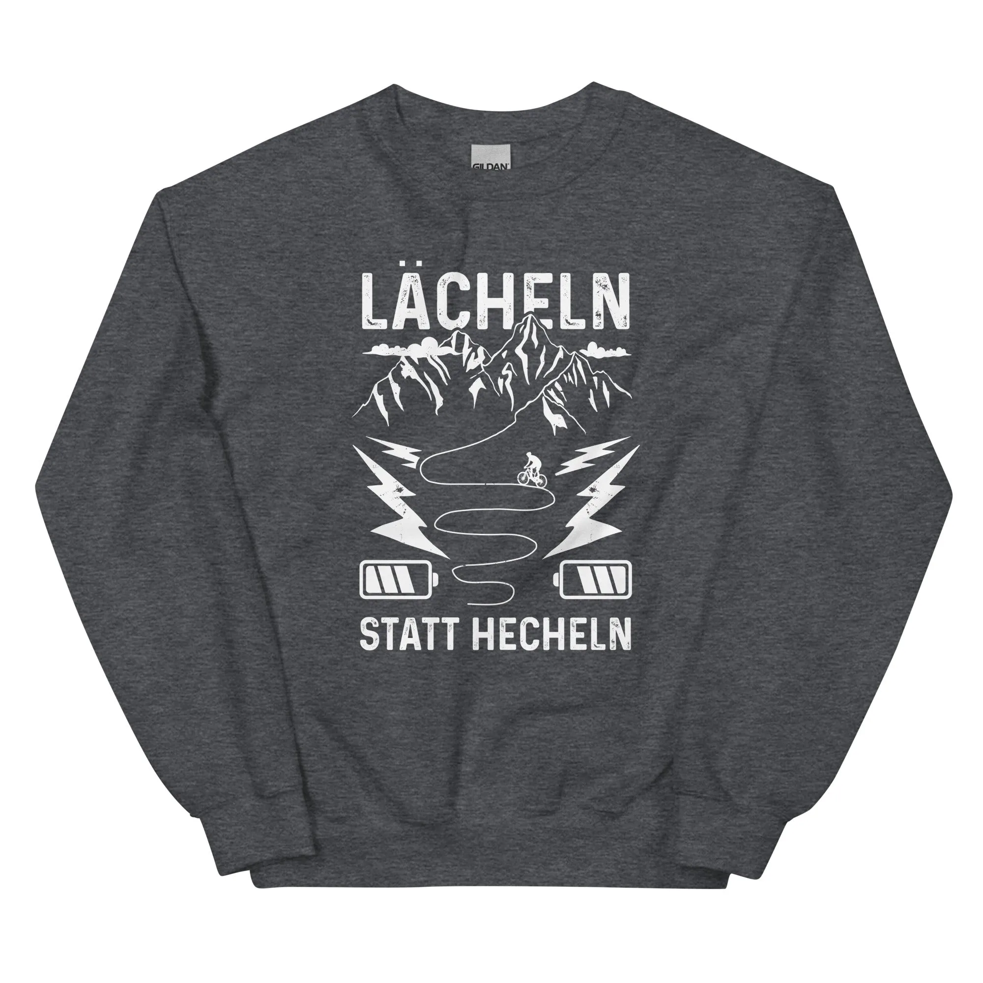 Lcheln statt hecheln - Sweatshirt (Unisex)