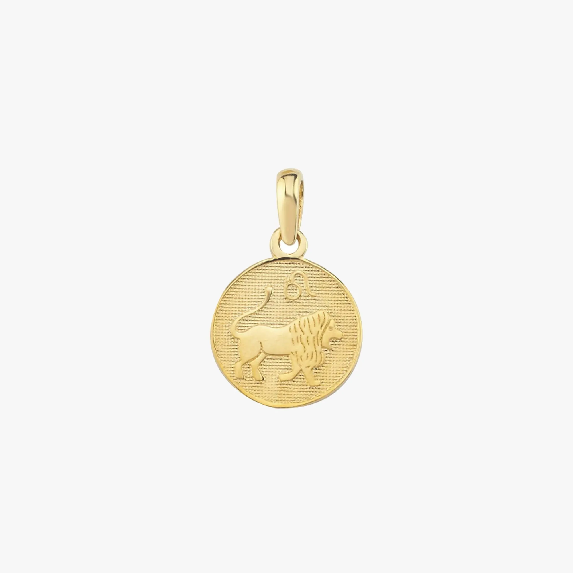 Leo Zodiac Necklace | 14K Solid Gold