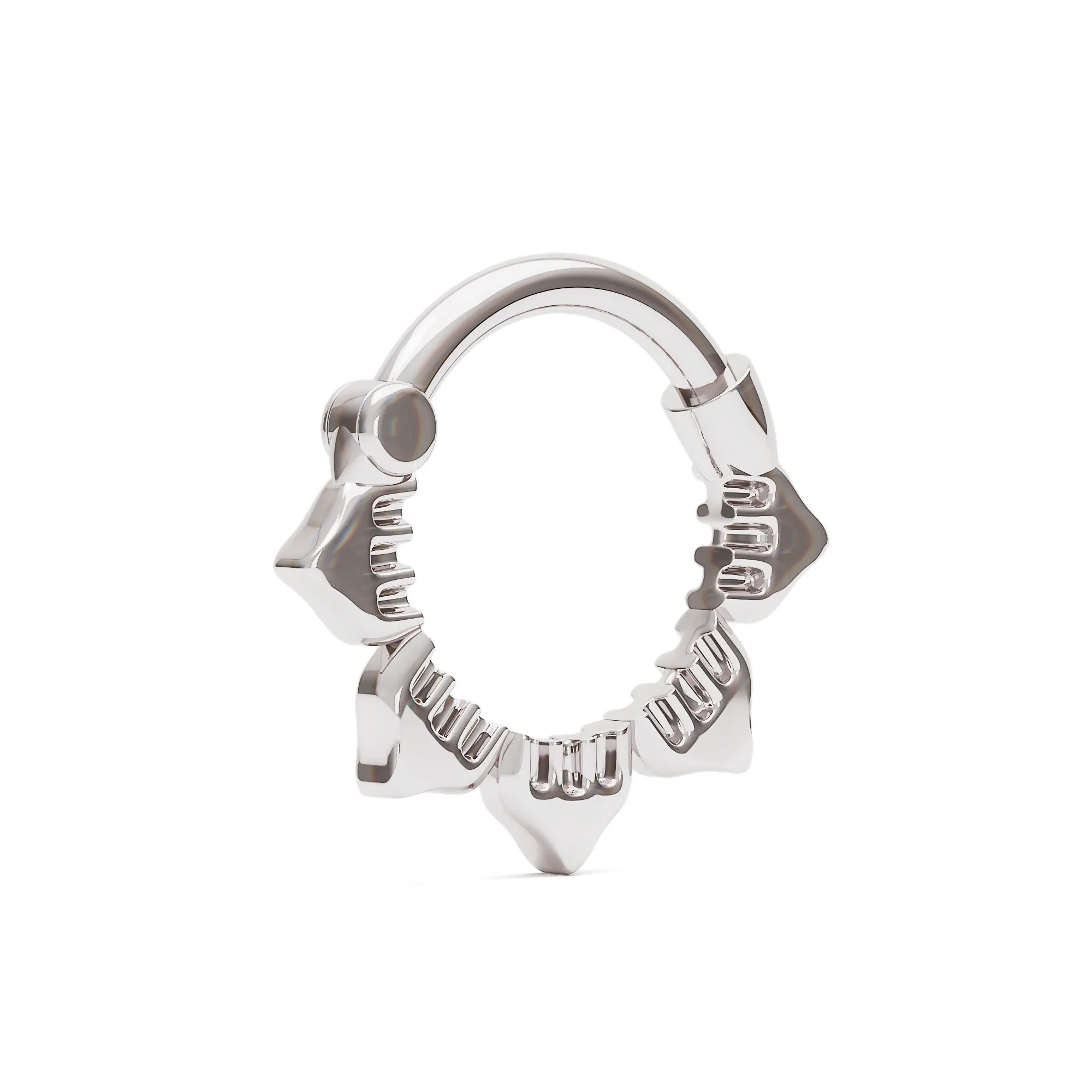 Lotus Septum Clicker Hoop