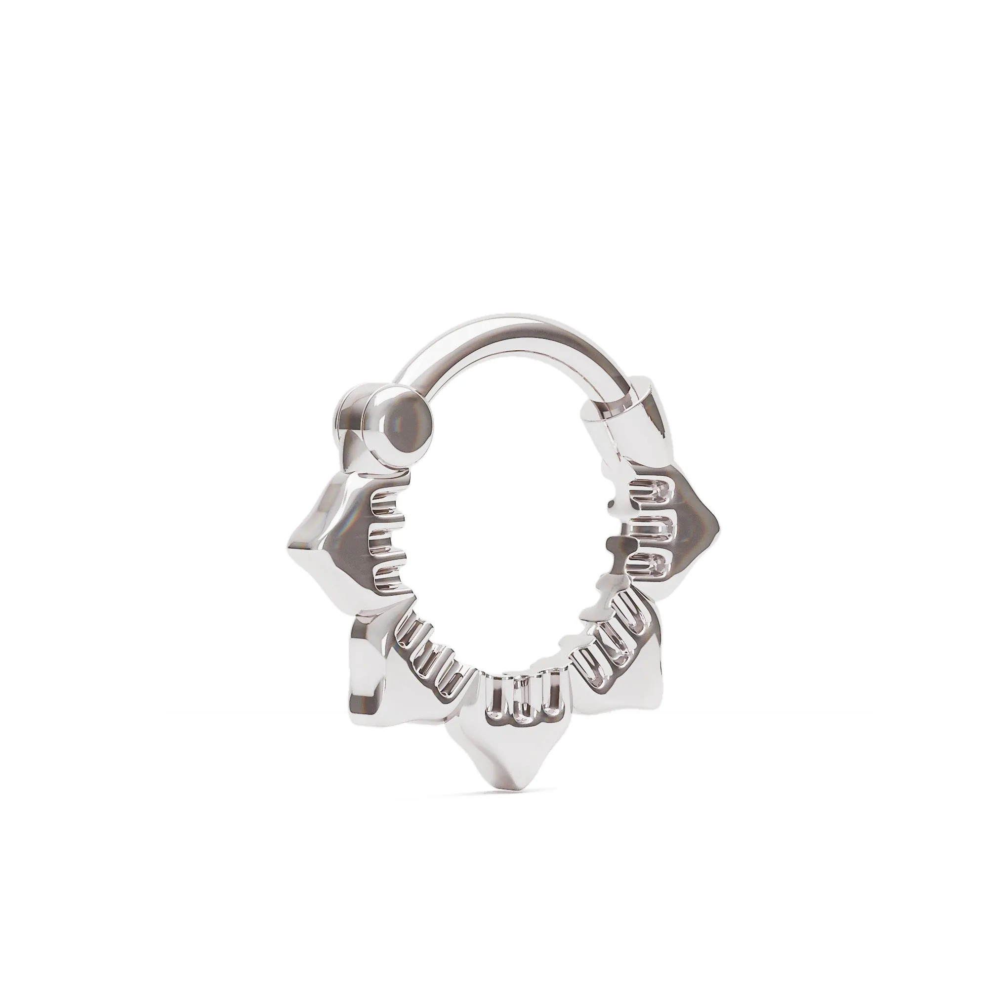 Lotus Septum Clicker Hoop