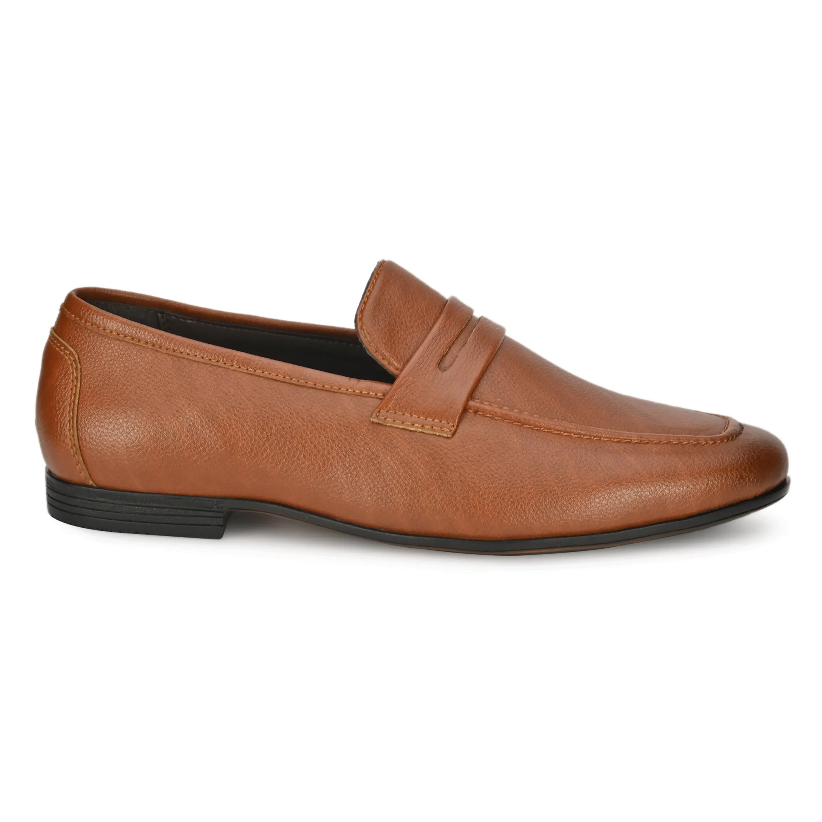 Maison Tan Solid Slip-Ons