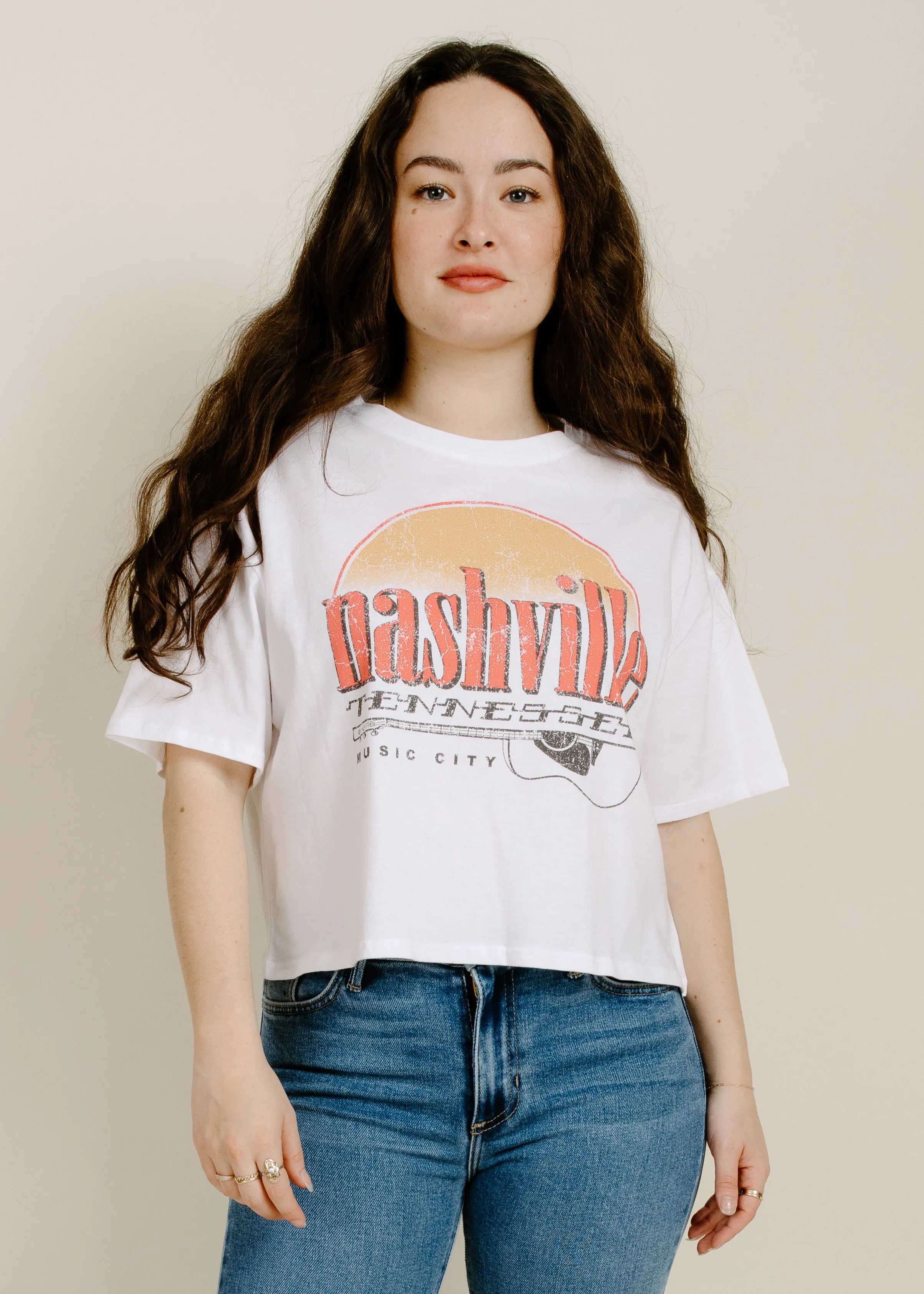 Nashville Sunsets Cropped Tee