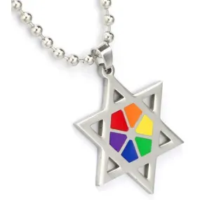 Necklace Unisex Star of David